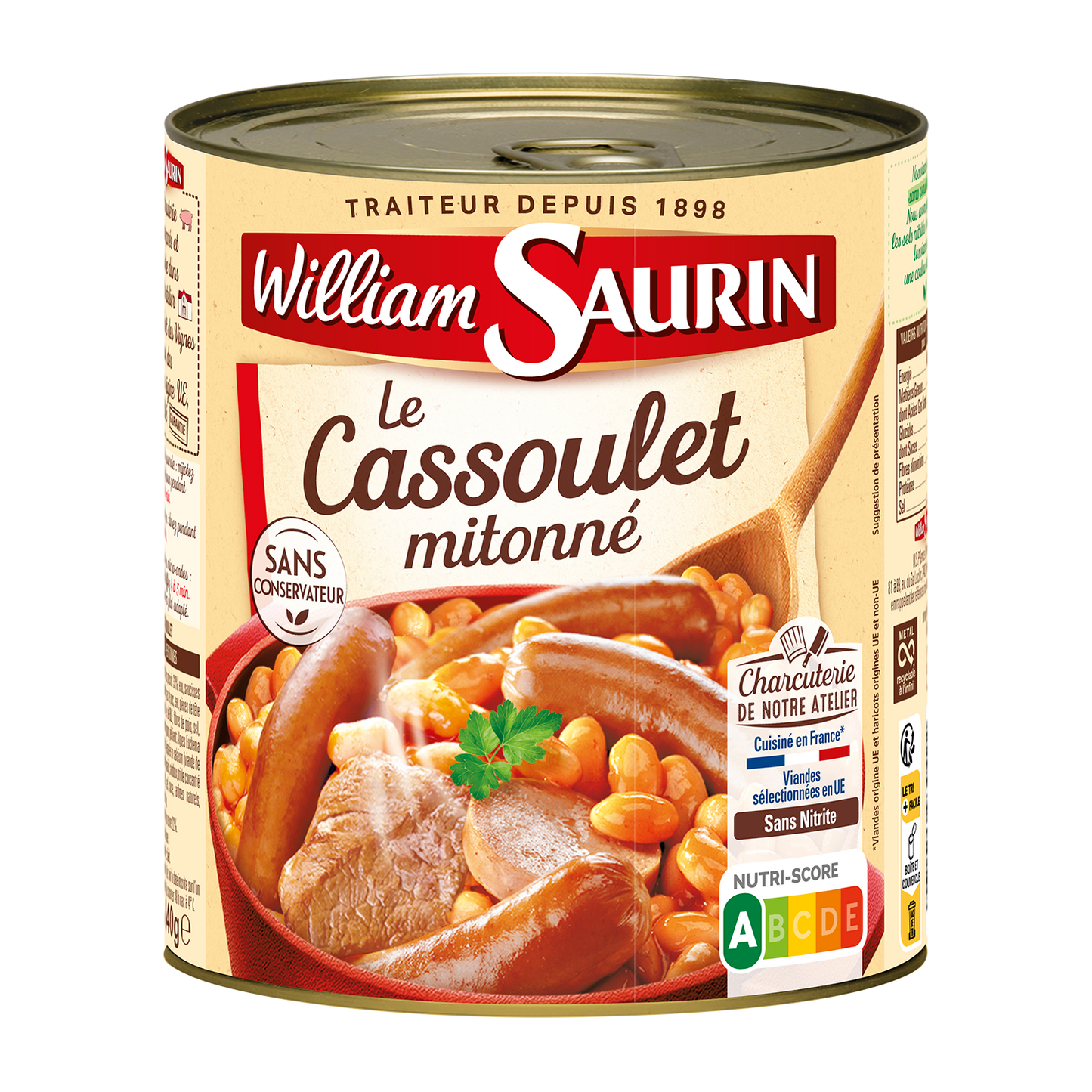 Le Cassoulet Mitonné William Saurin