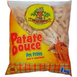 Frites patate douce BELLE CREOLE 1kg