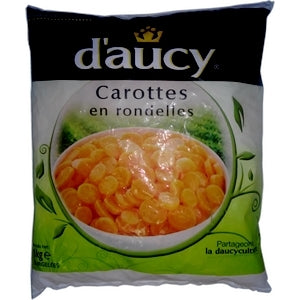 D’aucy carottes en rondelles 1kg