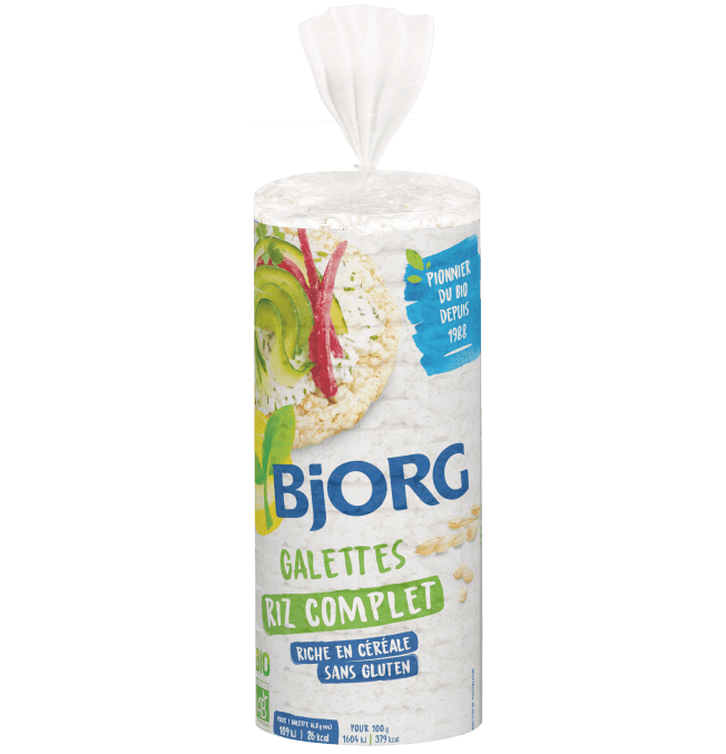 Galettes de riz bio BJORG 130g