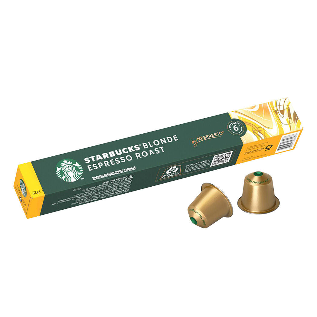10 Capsules de café blonde STARBUCKS