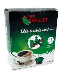 16 capsules café CHAULET 192g