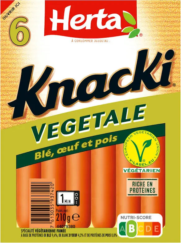 6 Knacki végétale HERTA