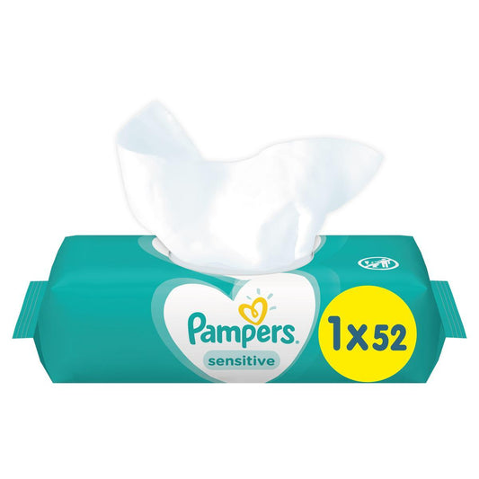 lingettes sensitive PAMPERS