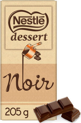 Chocolat en tablette NESTLĒ dessert 205g