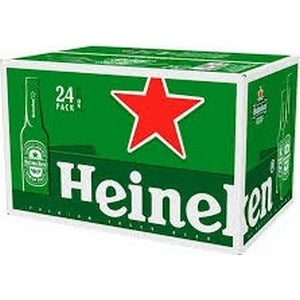 24 bières HEINEKEN 25cl bière blonde