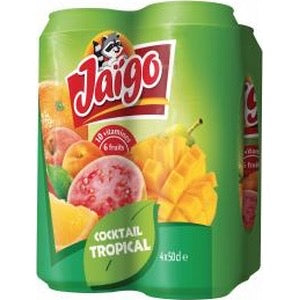 JAIGO cocktail tropical 4x50cl