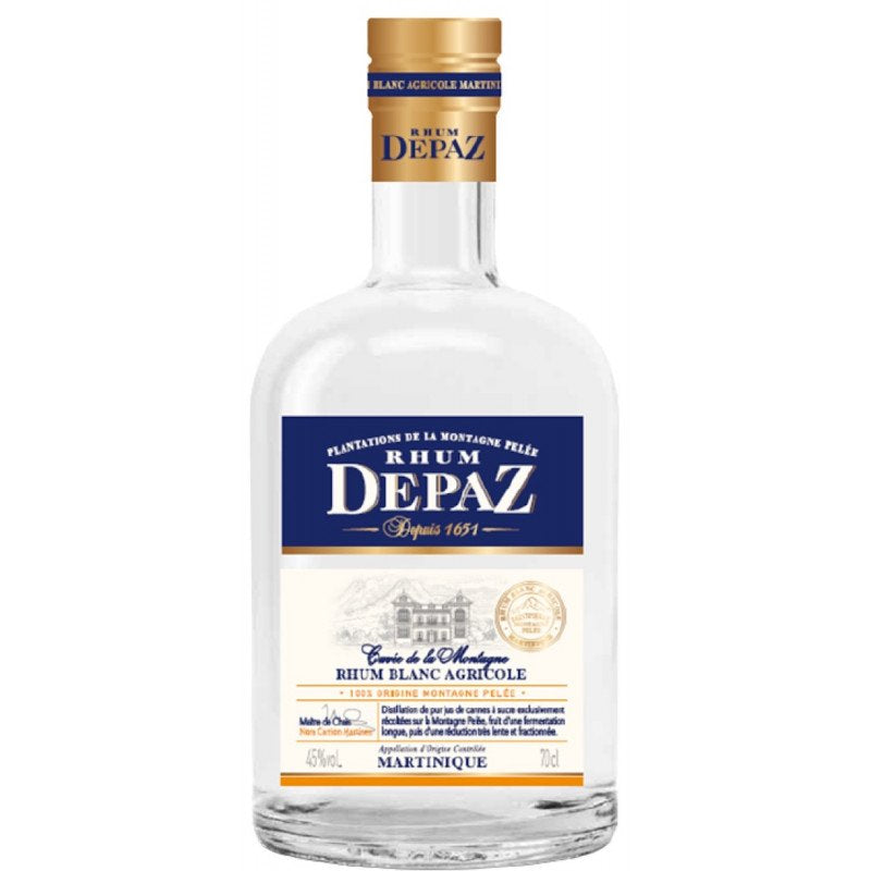 Rhum blanc DEPAZ cuvée de la montagne