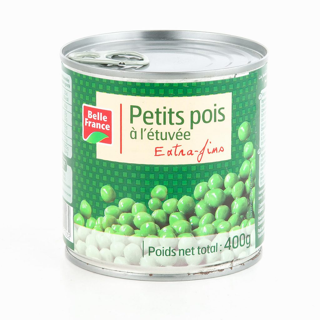 Petits-pois BELLE FRANCE 400g