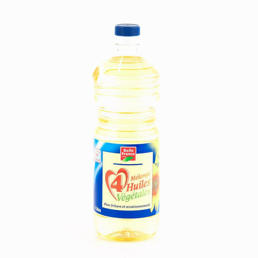 Huile végétale 4 mélange BELLE FRANCE 1 litre