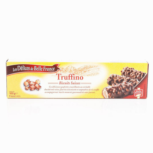 9 Buiscuits suisses Truffino BELLE FRANCE 100g