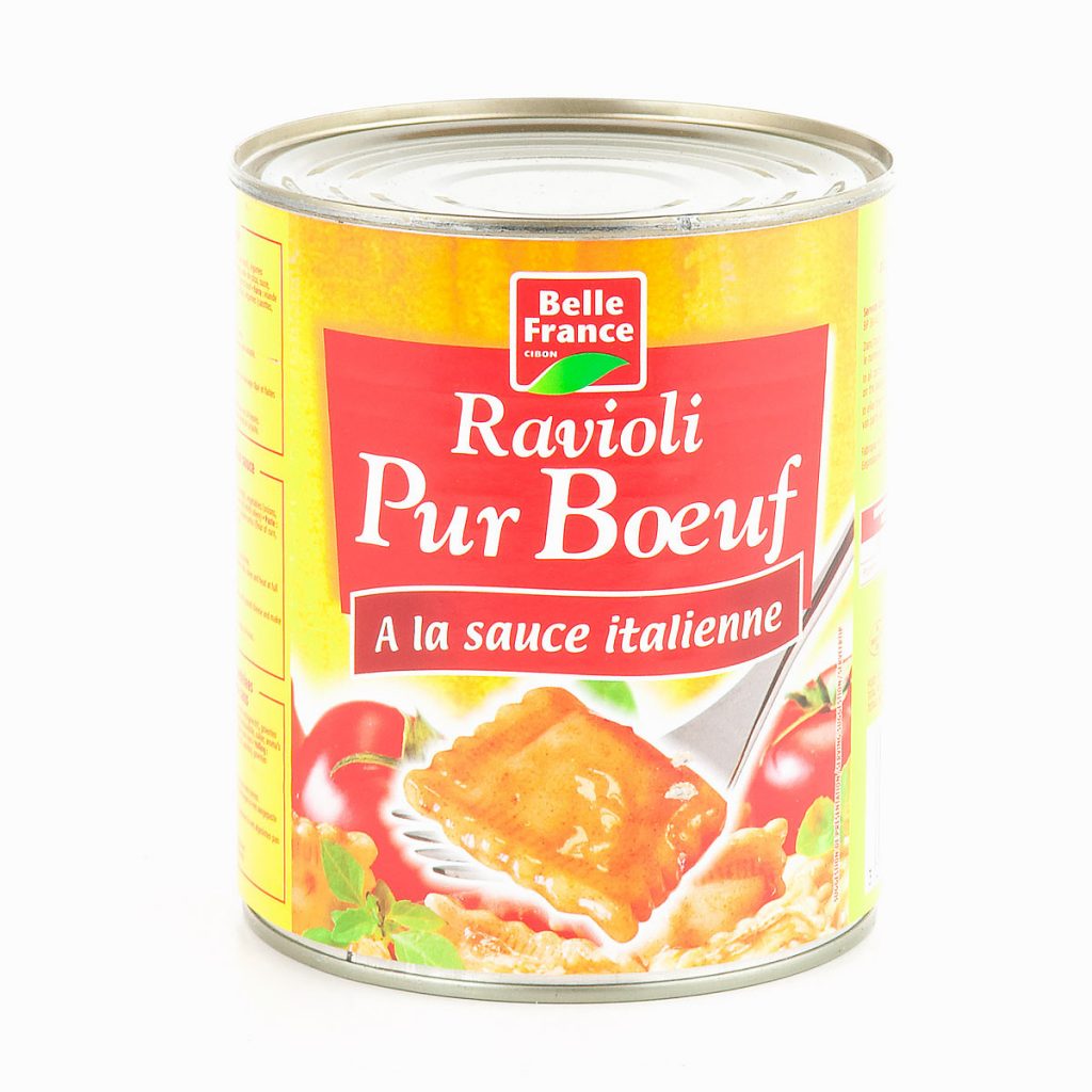 Ravioli pur bœuf à la sauce Italienne BELLE FRANCE