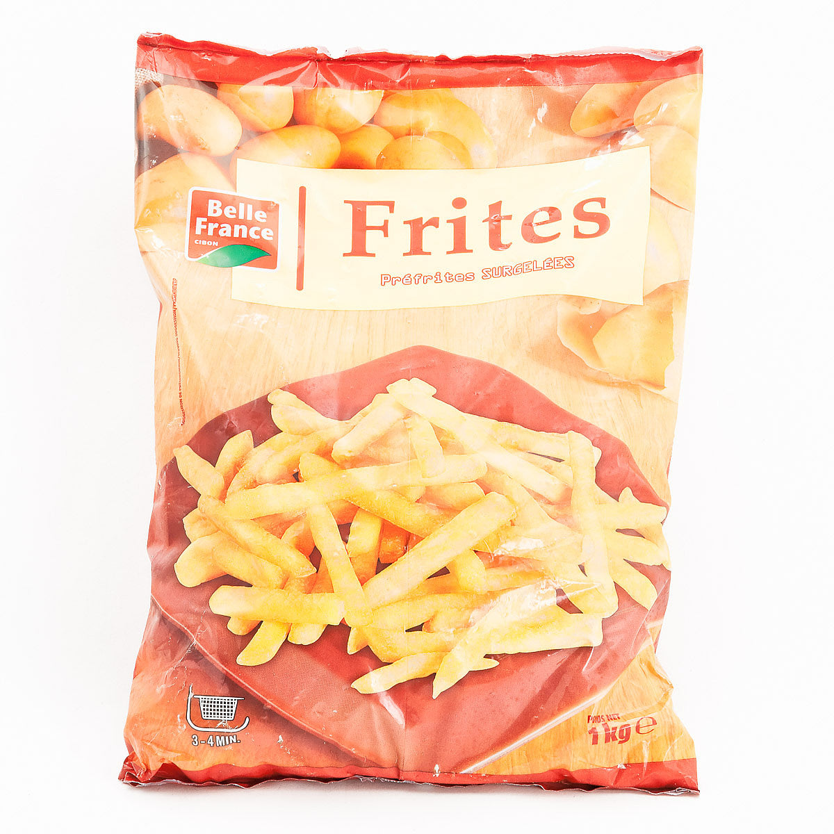 Frites surgelés BELLE FRANCE 1kg