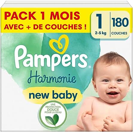 Couches PAMPERS 2-5kg