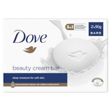 2x90g savons Beauty crème DOVE