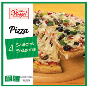 Pizza 4 saisons VIVAGEL 320g