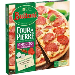 Pizza chorizo oignons buitoni