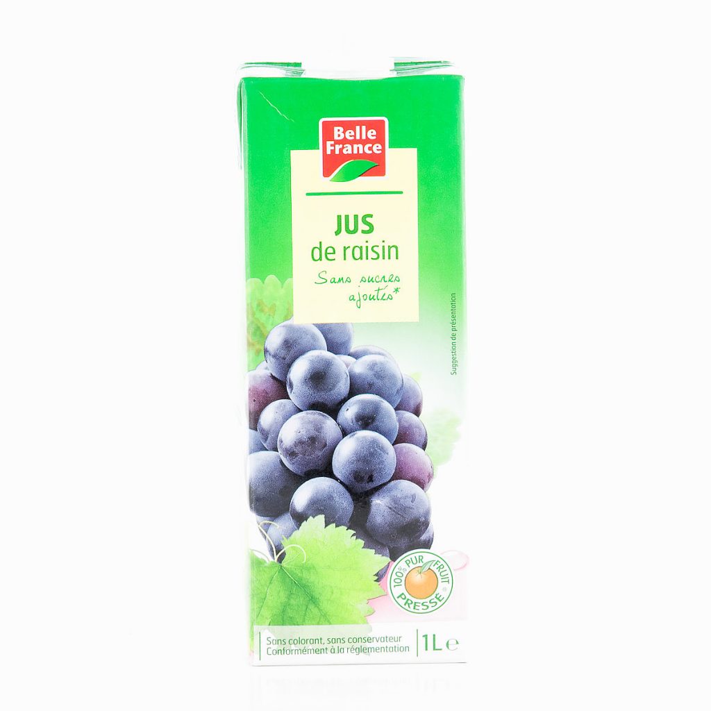 Jus de raisin BELLE FRANCE 1litre