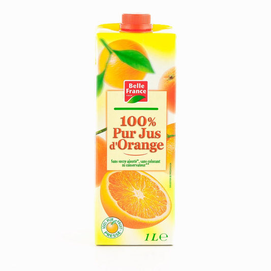 100% pure jus d’orange BELLE FRANCE 1litre