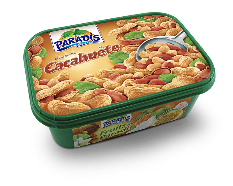 Glace cacahuète PARADIS 1 Litre