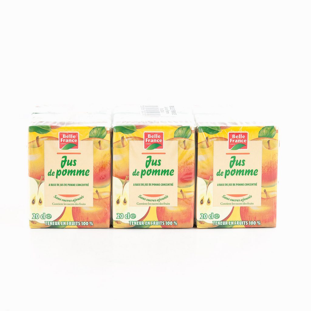 Jus de pomme 6x20cl BELLE FRANCE