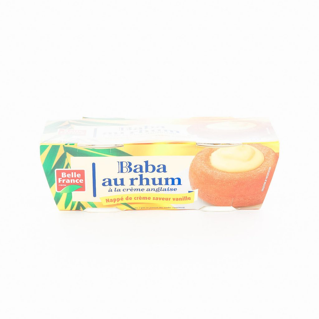 Baba au rhum saveur vanille BELLE FRANCE