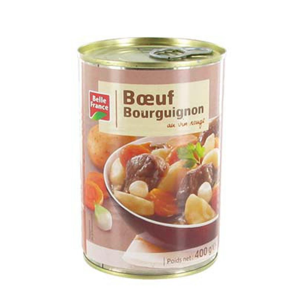 Bœuf bourguignon BELLE FRANCE 400g