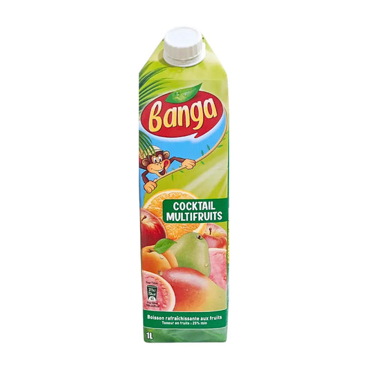 Jus cocktail multifruits BANGA 1L