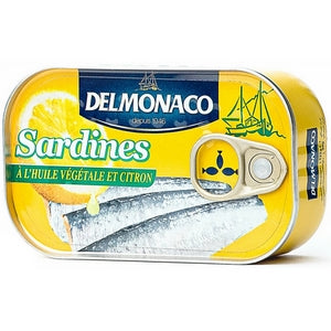 Sardines DELMONACO citron