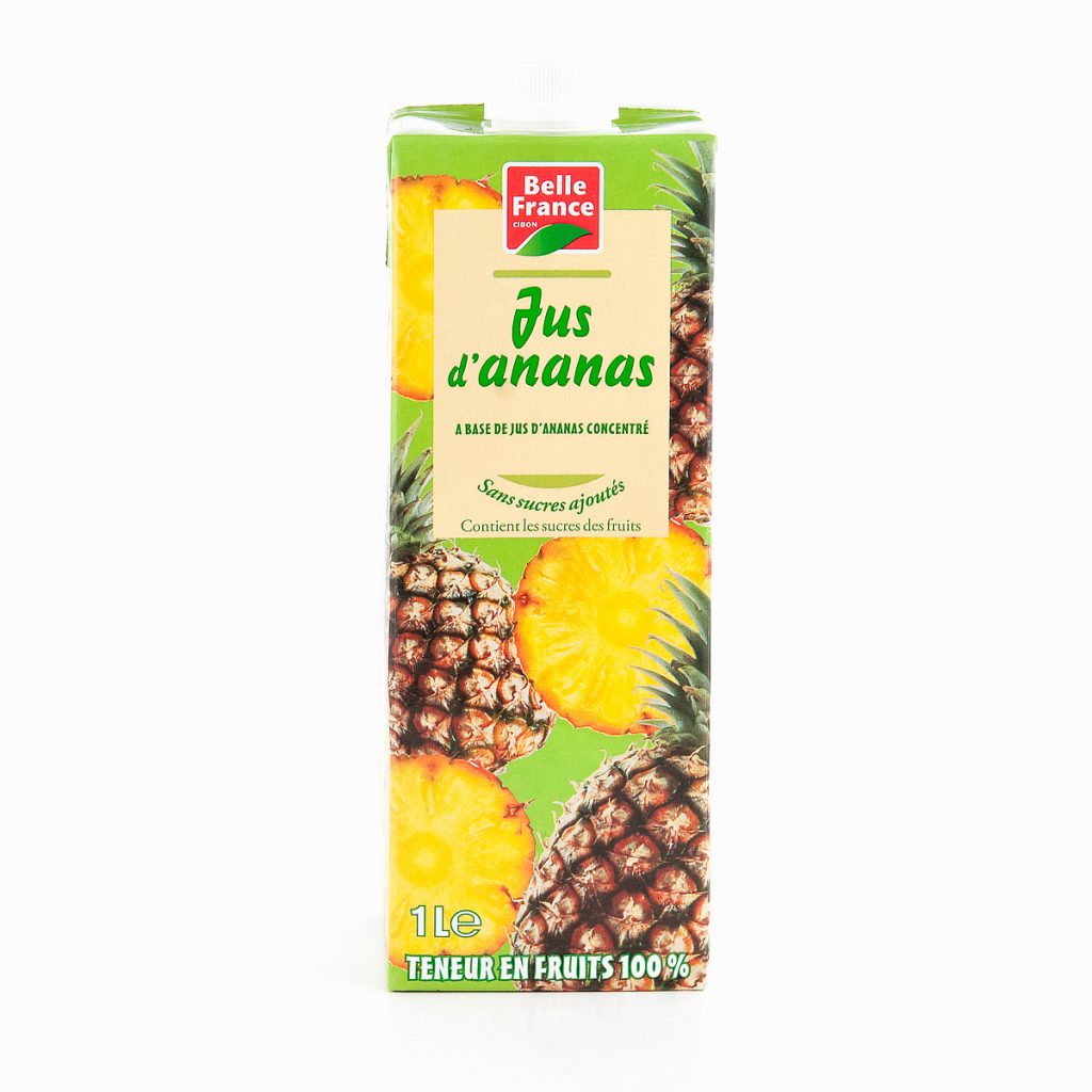 Jus d’ananas BELLE FRANCE 1LITRE