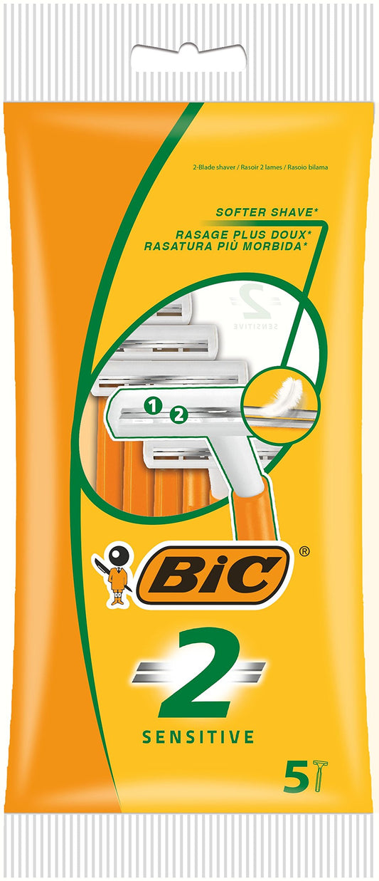 5 rasoir BIC sensitive 2 lames