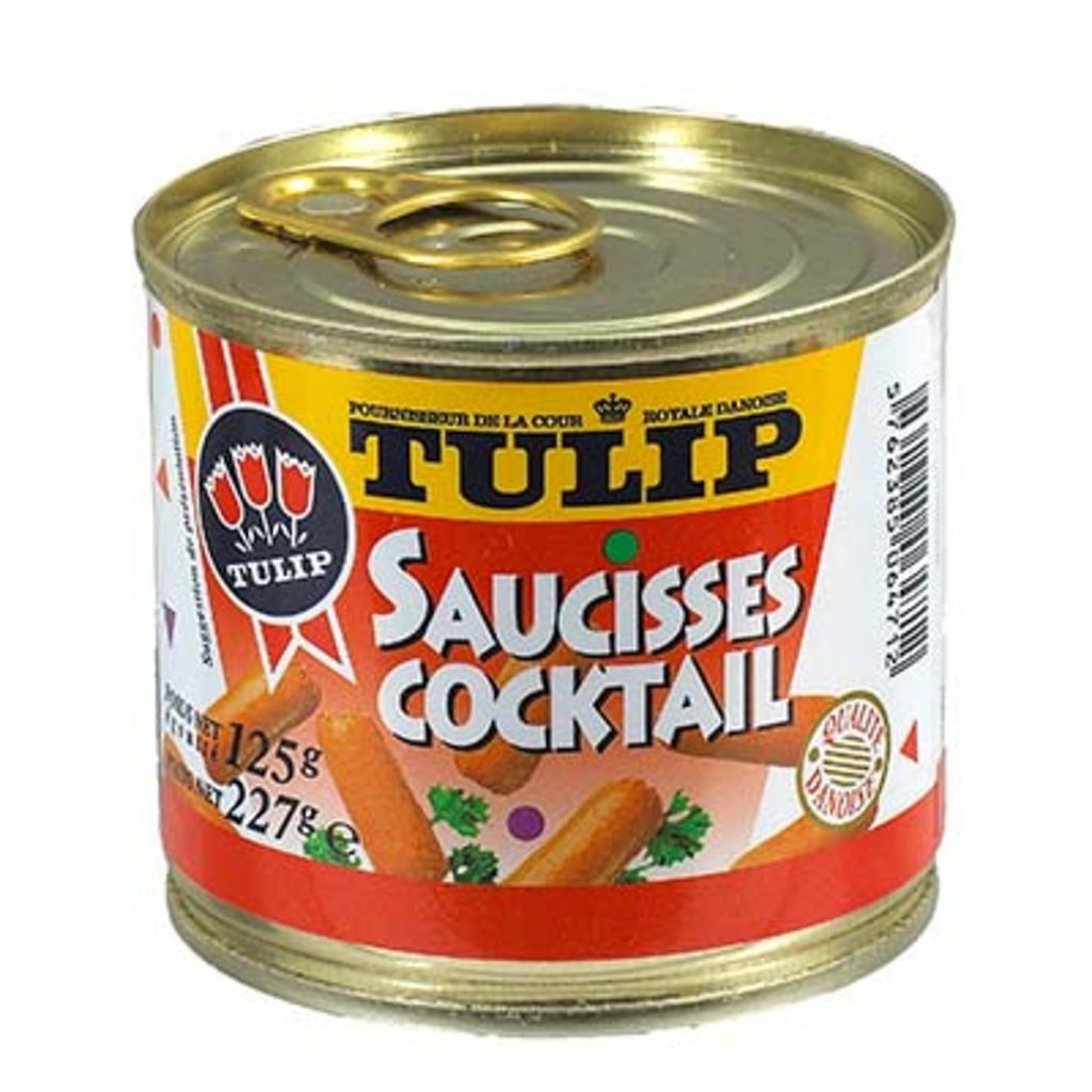 Saucisses cocktail TULIP 125g