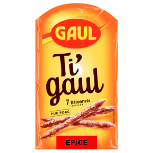 Saucisson 7 bâtonnets ti’gaul 80g