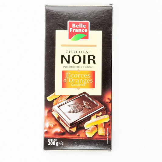 Chocolat noir pur beurre de cacao BELLE FRANCE 200g