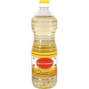 Huile de tournesol MESSIDOR 1 Litre