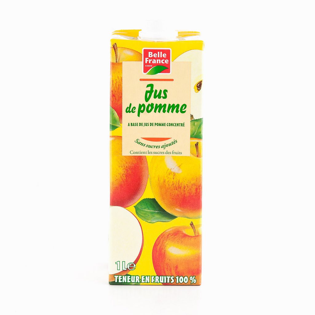 Jus de pomme BELLE FRANCE 1LITRE