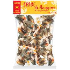 Crabe de mangrove coupés sachet 1kg