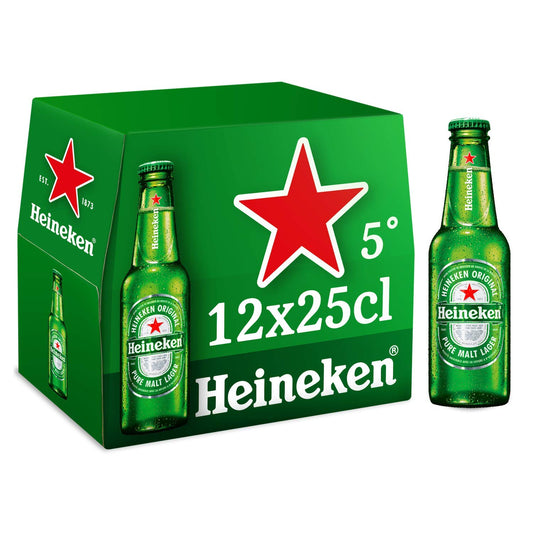 Biere heineken pack 12x25cl