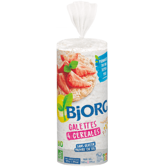 Galettes de 4 céréales BJORG 130g