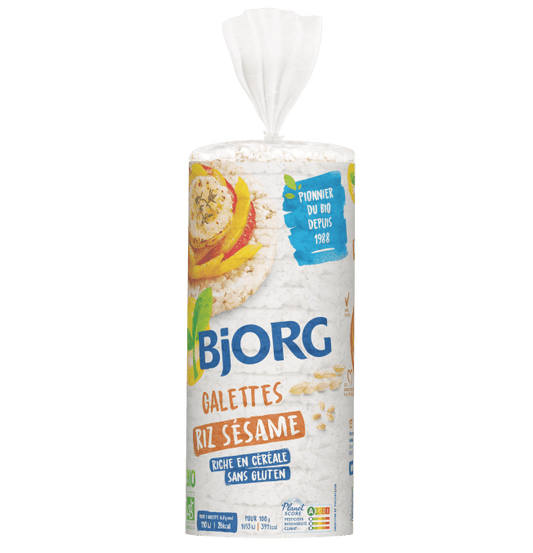 Galettes de sésame bio BJORG 130g