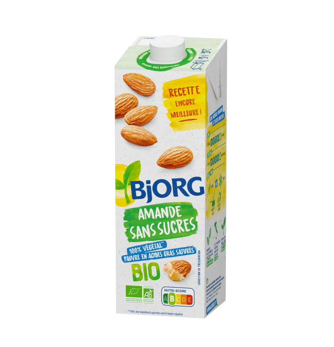 Lait d’amande bio 1L