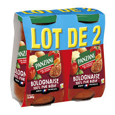Sauce bolognaise PANZANI 2x400g