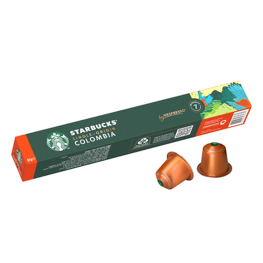 10 Capsules de café COLOMBIA STARBUCKS