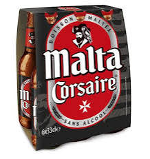 Bière MALTA CORSAIRE 6x33cl