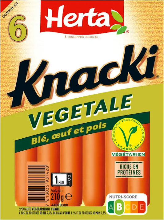 6 Knacki végétale HERTA