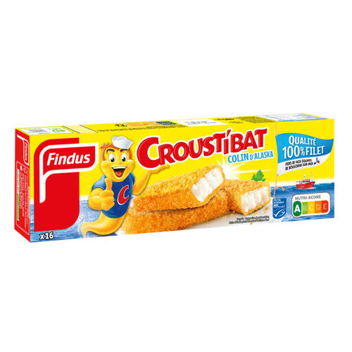 16 Croustibat FINDUS 480g