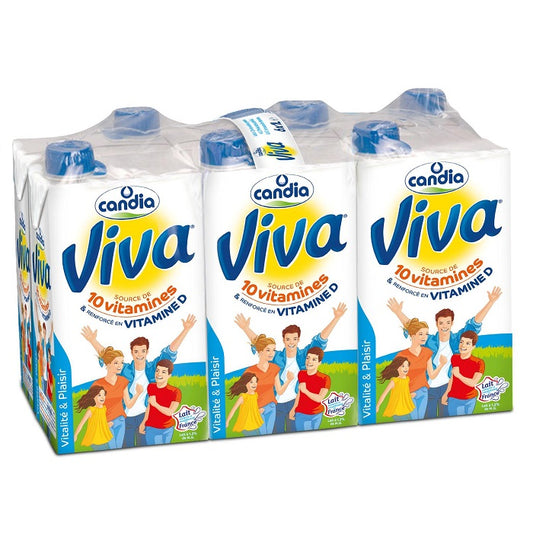 Lait Viva CANDIA 6x1L