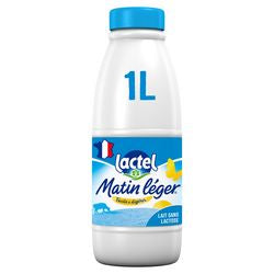 Lait matin léger 1/2 écrémé LACTEL sans lactose 1L