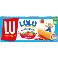 Génoise fourrée á la fraise LU 150g