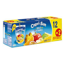 Boisson á base de jus de fruits CAPRI-SUN 12x20cl